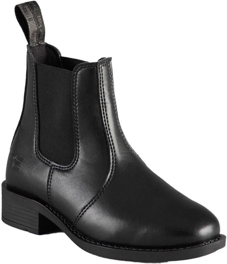 Premier Equine Rossago Junior Synthetic Chelsea Paddock Rijlaarzen Zwart