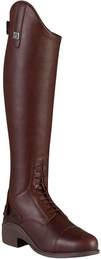Premier Equine Vallardi Leather Field Tall Riding Wide Rijlaarzen Bruin