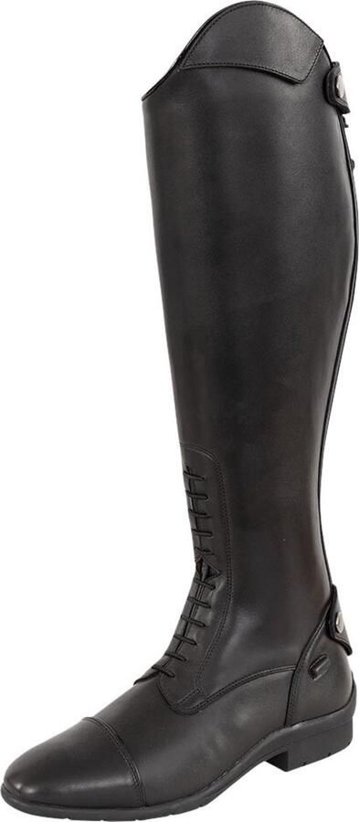 Premiere rijlaars Davidof wijde schacht Zwart