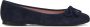 PRETTY BALLERINAS Ballerina Dames 50047 Sue Maat: 36 Materiaal: Suède Kleur: Blauw - Thumbnail 1