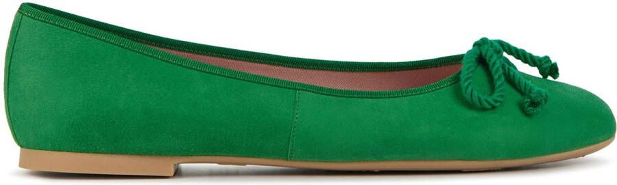 PRETTY BALLERINAS Ballerina Dames 50047 Sue Maat: 42 Materiaal: Suède Kleur: Groen