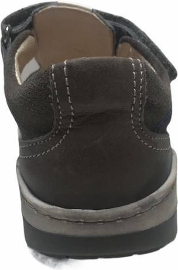 Primigi velcro gesloten lederen sandalen 51020 grijs wit - Foto 2