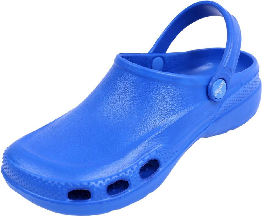 PRODUKT Blauwe lichte comfortabele en universele crocs LEMIGO