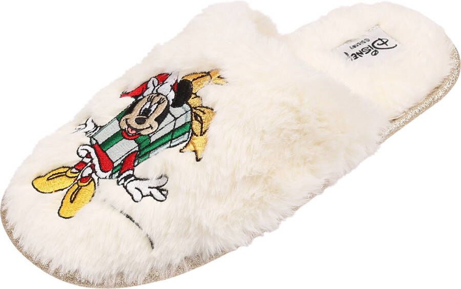 PRODUKT Disney Mickey Mouse Damesslippers met Nepbont Warme Pantoffels