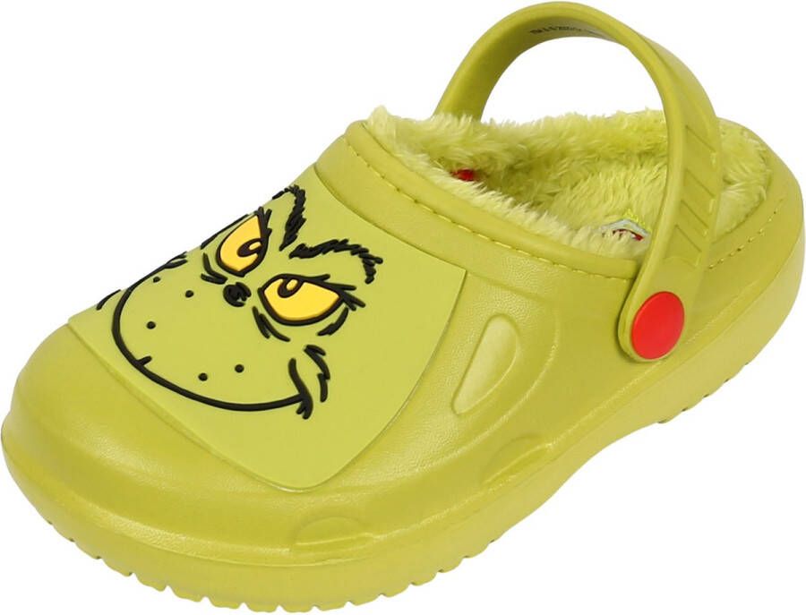 PRODUKT Grinch Groene Pantoffels Crocs Gevoerd voor Kinderen