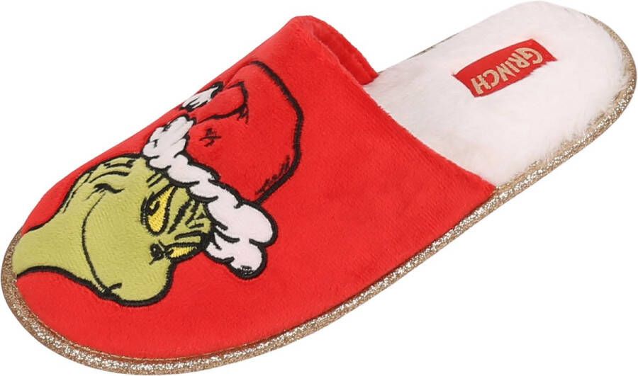 PRODUKT Grinch Kerstsloffen Damessloffen + Decoratieve Tas