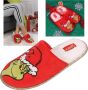 PRODUKT Grinch Kerstsloffen Damessloffen + Decoratieve Tas - Thumbnail 3