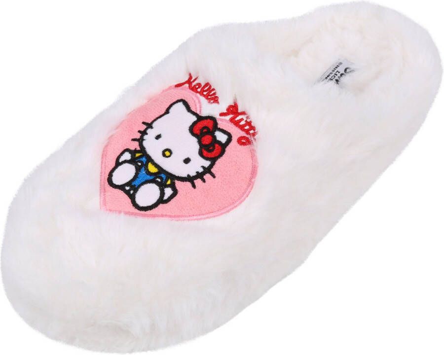 PRODUKT Hello Kitty Witte damespantoffels thuisslippers warm zacht antislip