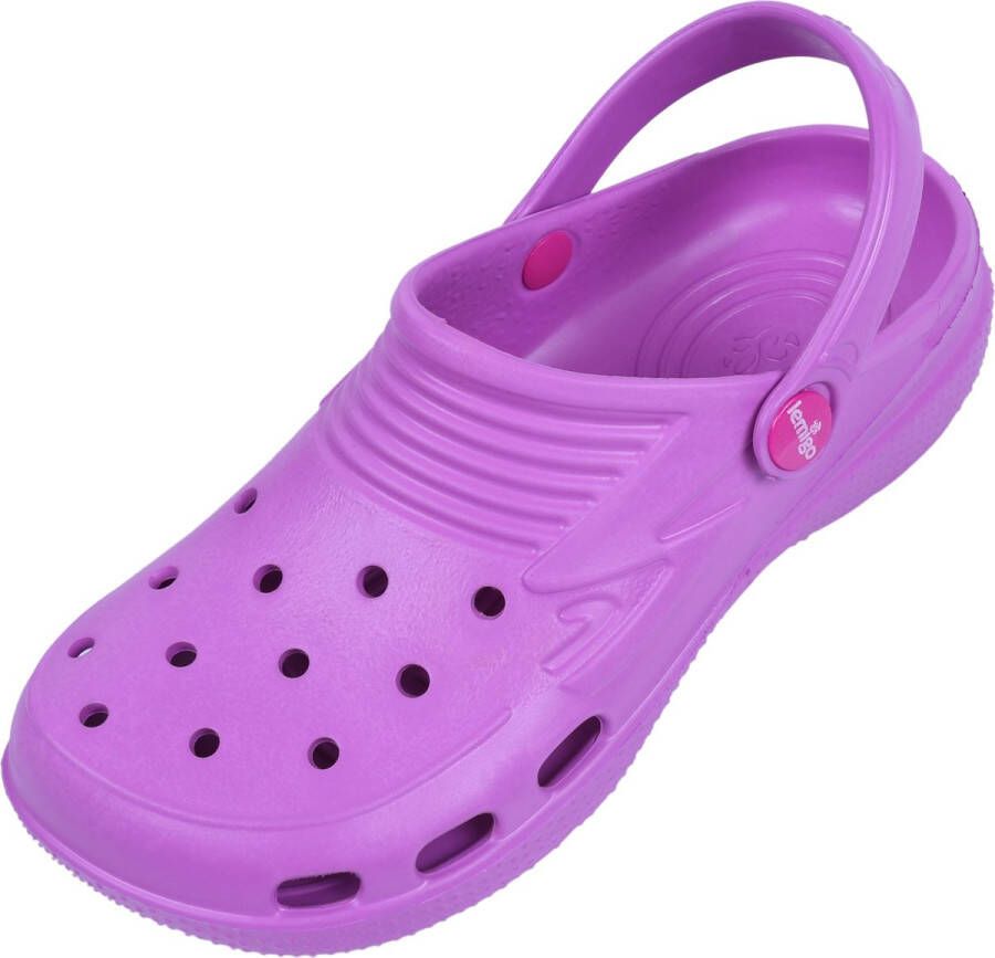 PRODUKT Paarse extreem lichte en universele slippers voor kinderen LEMIGO