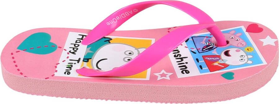 PRODUKT Peppa Pig Roze slippers flip-flops voor meisjes badslippers