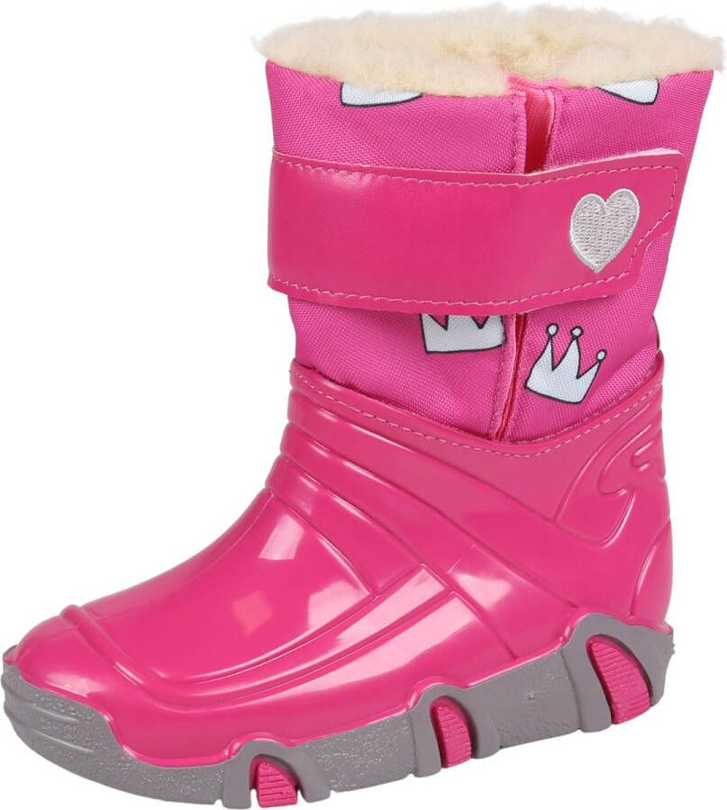 Produkt Roze snowboots voor meisjes klittenband warm comfortabel ZETPOL 21