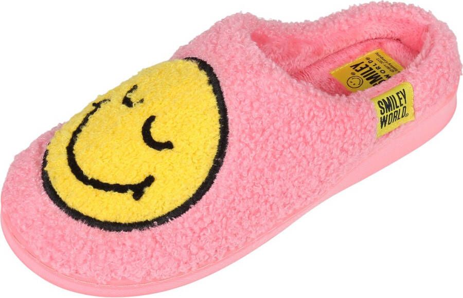 Produkt Smiley World Dames boulderpantoffels roze rubberen zool 40