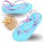 Sarcia.eu Turquoise teenslippers met ananas - Thumbnail 1