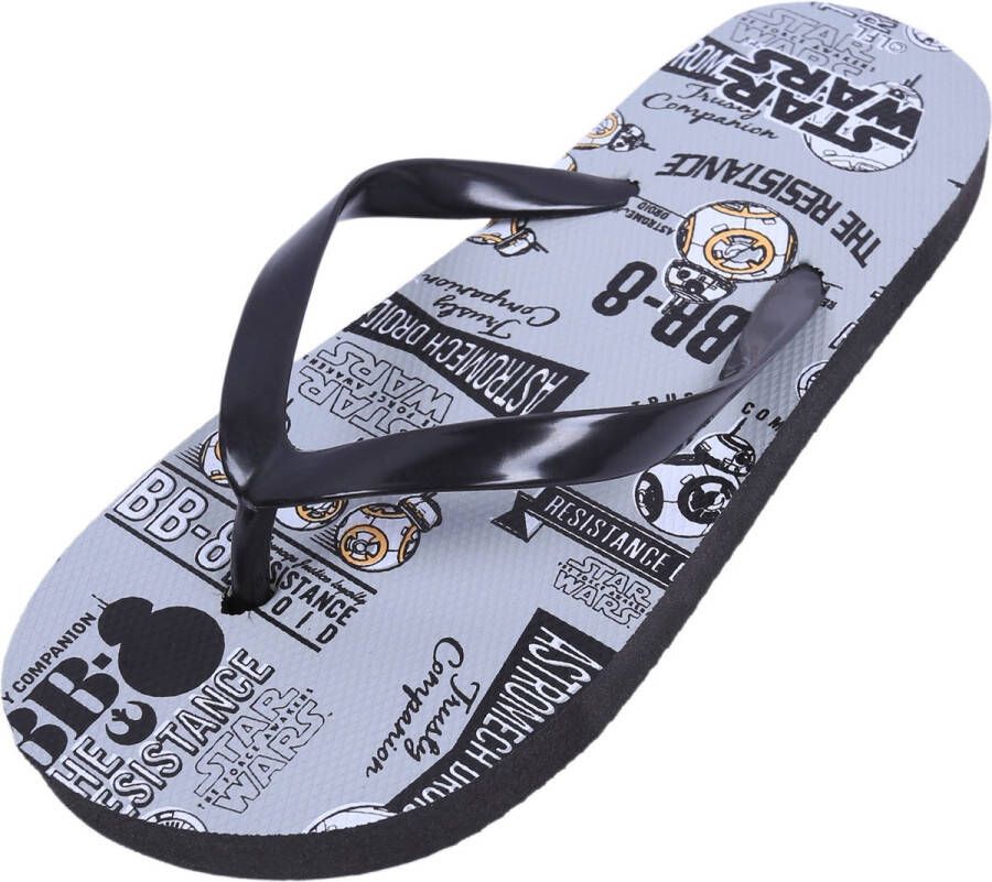 PRODUKT Zwart-grijze Star Wars DISNEY teenslippers 26-27