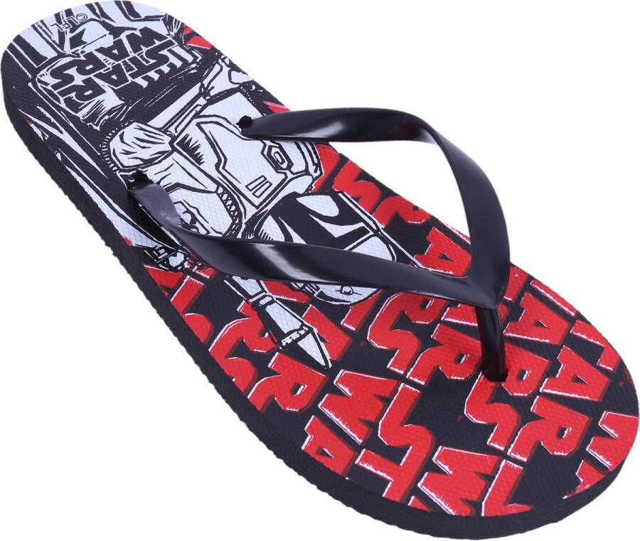 PRODUKT Zwart-rode Star Wars DISNEY teenslippers 26-27