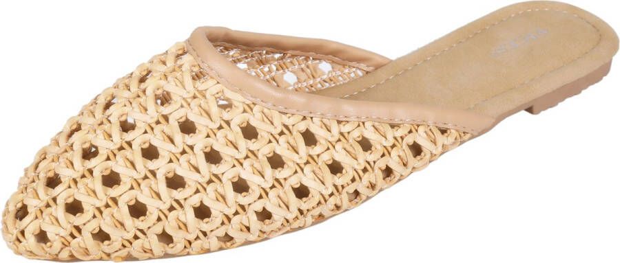 PRODUKT produkt Slippers voor dames met strotextuur VICES