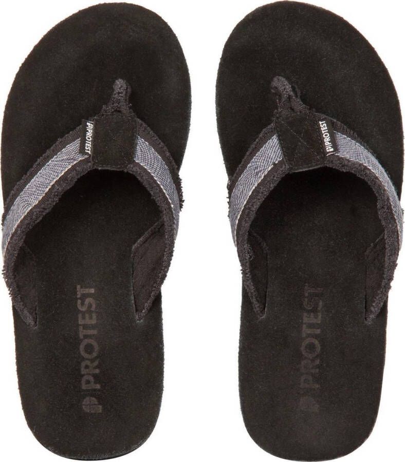 Protest GABON Slippers Heren Bruin True Black