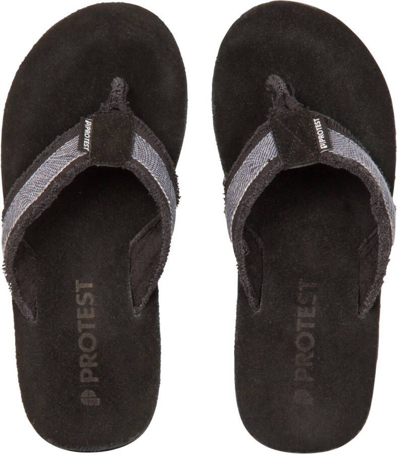 Protest GABON Slippers Heren Bruin True Black