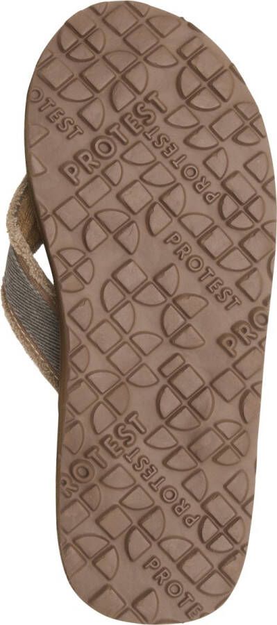 Protest Gabona Slippers Heren Lichtgewicht Teenslippers Coconut