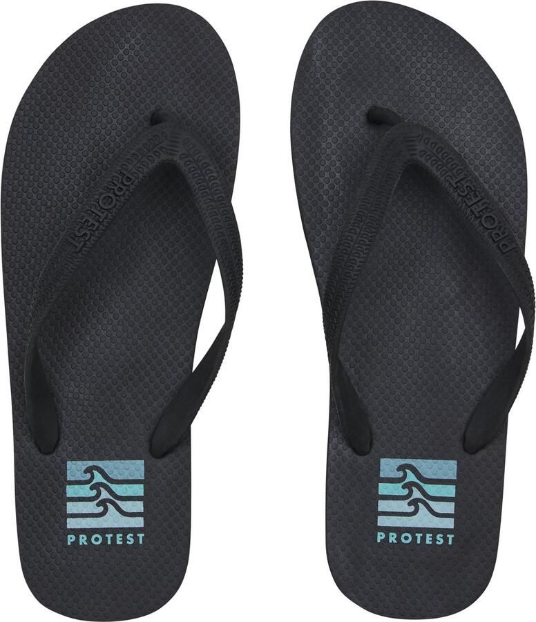 Protest PRTBanba Slippers Heren Lichtgewicht Teenslippers Zwart True Black - Foto 2