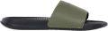 Protest PRTBerden Badslippers Heren Brede band Comfortabele pasvorm Zwart Artichoke Green - Zwart