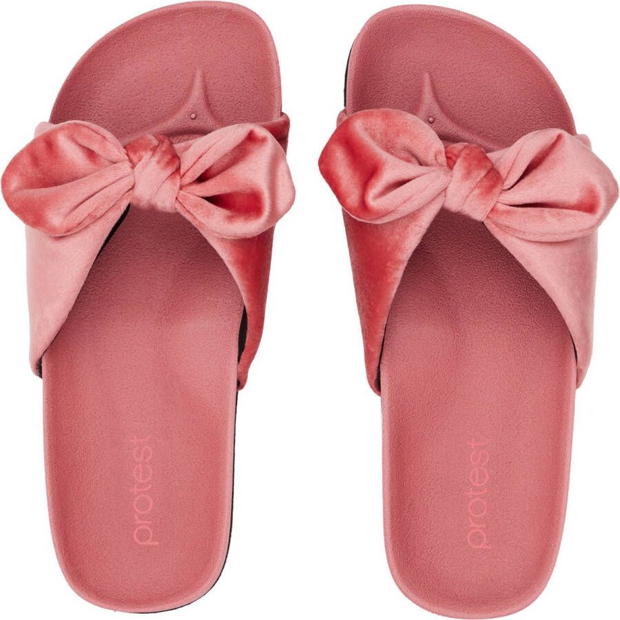 Protest Prtjolien Slippers Dames Velvet Comfortabele pasvorm Smooth Pink