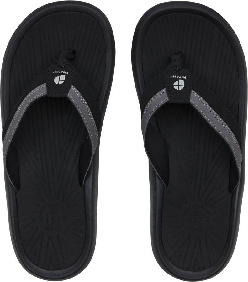 Protest Prtkirk Slippers Heren Lichtgewicht Teenslippers True Black