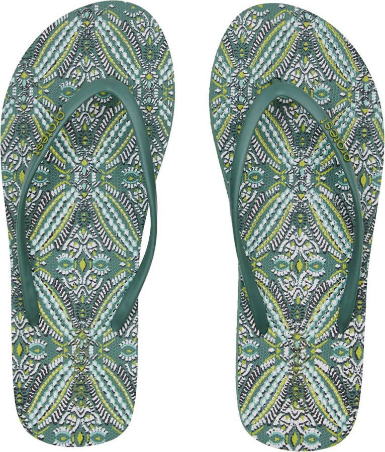 Protest Prtsalva Slippers Dames Lichtgewicht Teenslippers Veggie Green