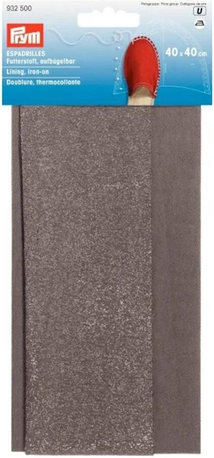 Prym Espadrilles Voering Opstrijkbaar