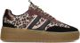 PS Poelman ANEMONE Dames Sneakers Wit Met Roze Combinatie - Thumbnail 1