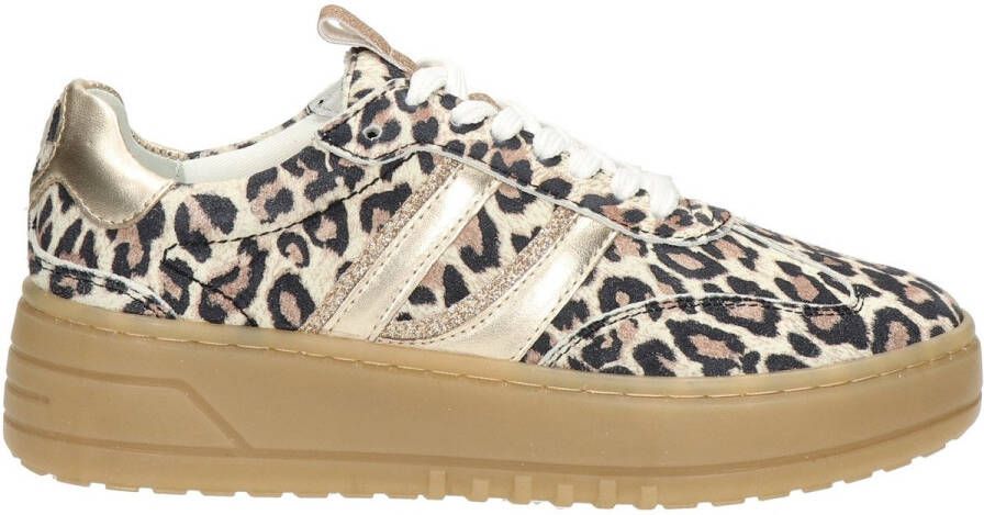 PS Poelman Anemone dames sneaker Leopard