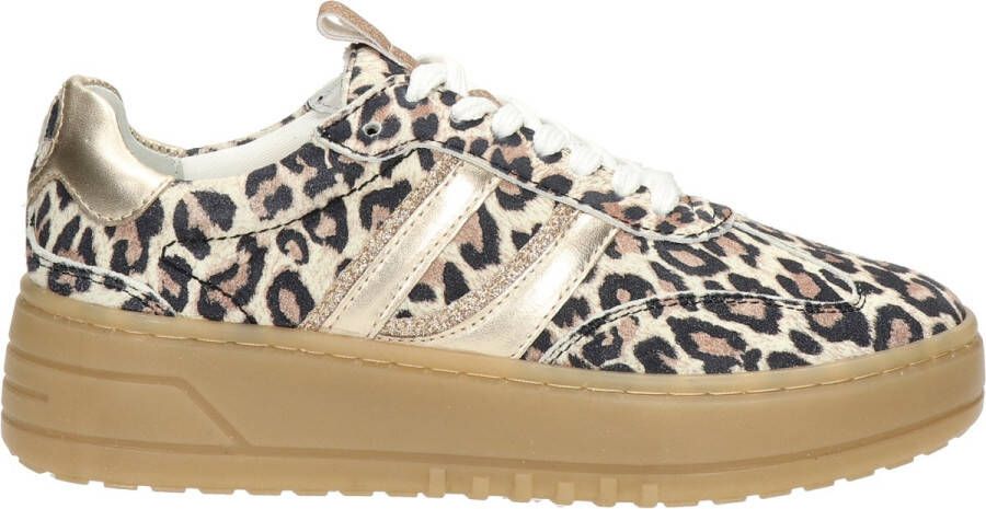PS Poelman Anemone dames sneaker Leopard