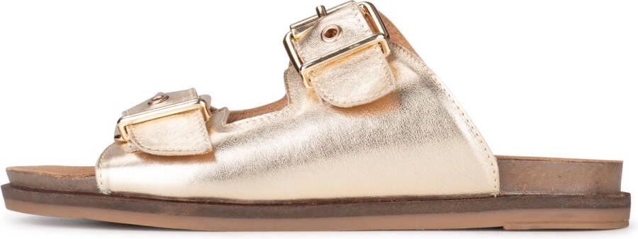 PS Poelman ARAN Dames Sandalen Goud