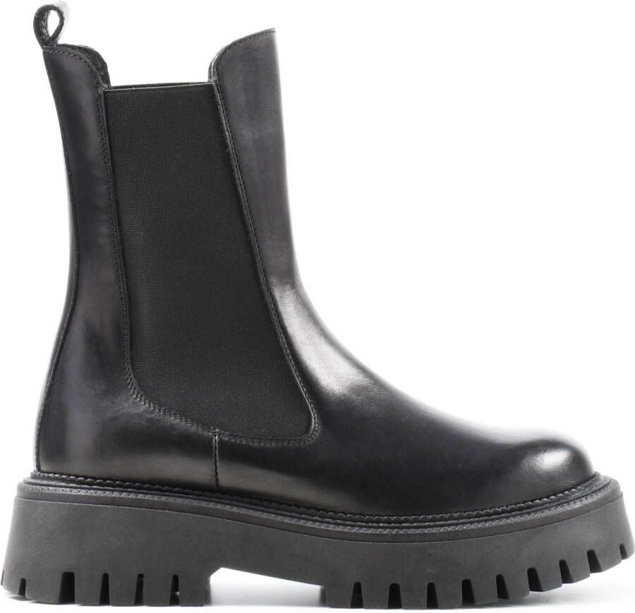 PS Poelman BOOST Dames Chelsea Laarzen Zwart
