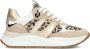 PS Poelman Charu Sneakers Leren Sneaker Dames Goud - Thumbnail 2