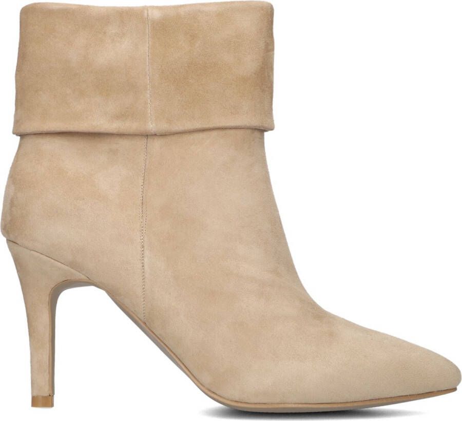 PS Poelman Clshn0069-03rpoe Enkellaarsjes Enkelboots met rits Dames Beige - Foto 2