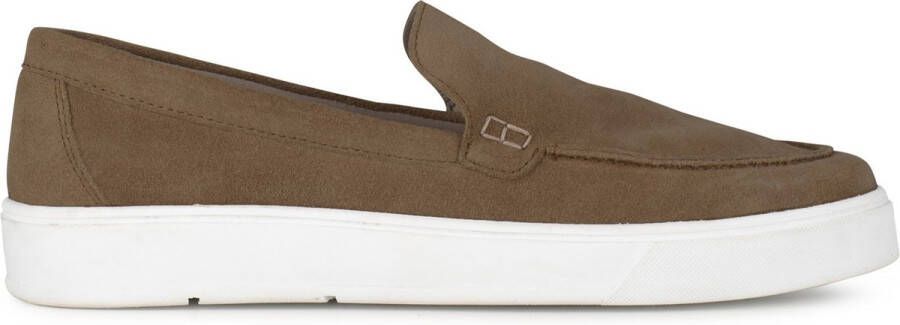 PS Poelman Gregory suède loafers bruin