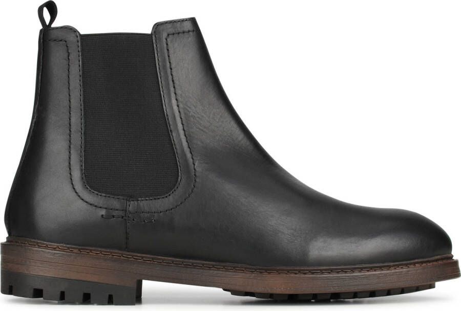 PS Poelman HOMBRE Heren Chelsea Laarzen Zwart