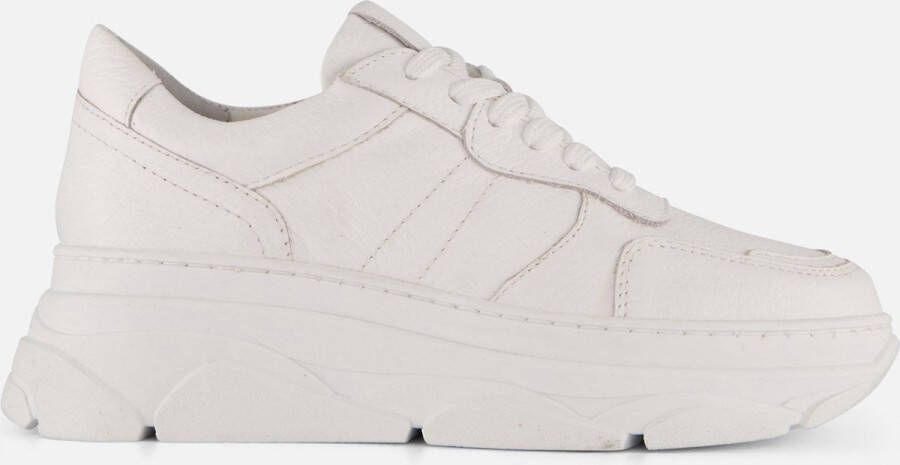 PS Poelman Jana Sneakers wit Leer Dames