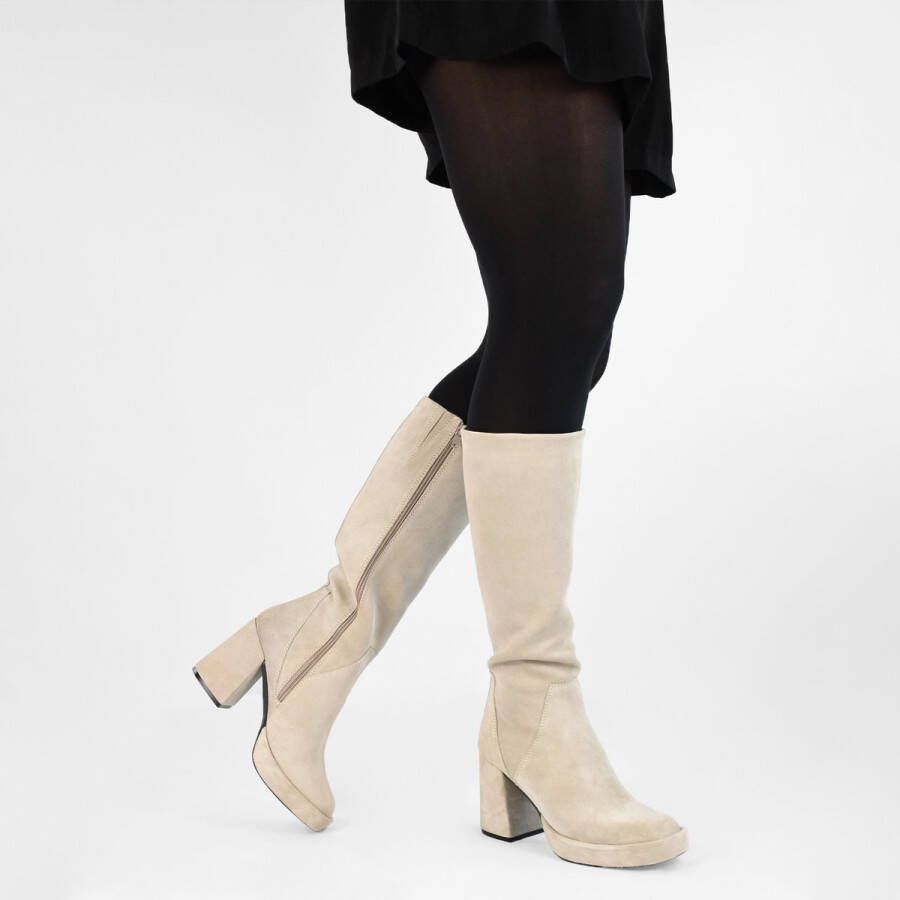 PS Poelman laarzen Beige 36(36 )