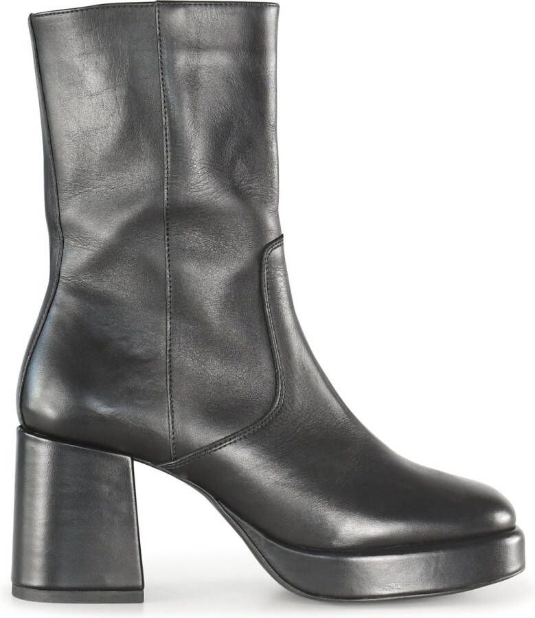 PS Poelman MERYL Dames Laarzen met hak Zwart