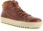 PS Poelman Mike leren veterboots cognac - Thumbnail 2
