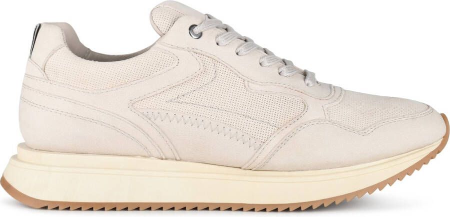 PS Poelman Nash nubuck sneakers beige