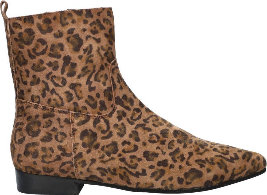 PS Poelman Nelson dames enkellaars Leopard