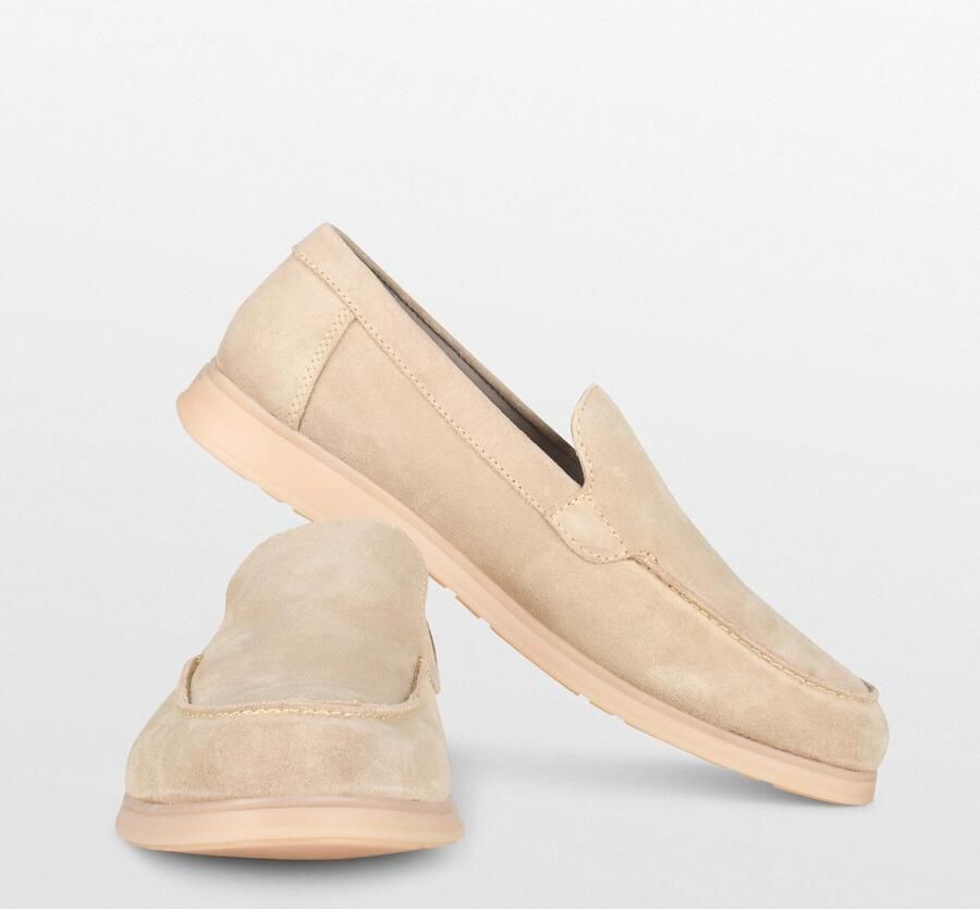 PS Poelman ANDRE Heren Loafers Licht Beige - Foto 4