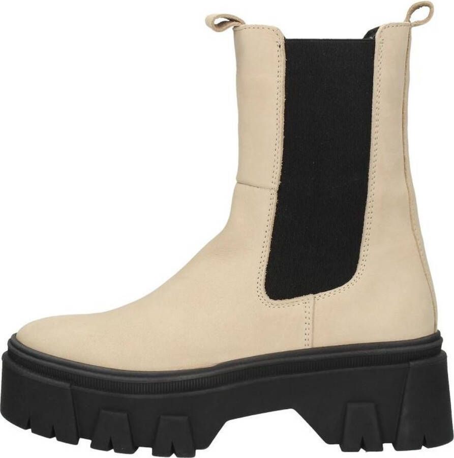 PS Poelman PS. POELMAN Chelsea boots Enkellaarsjes Hak beige