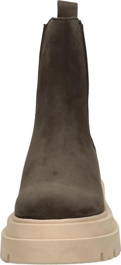 PS Poelman PS. POELMAN Chelsea boots Enkellaarsjes Hak donkerbruin - Foto 3