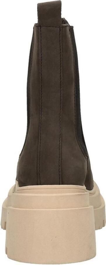 PS Poelman PS. POELMAN Chelsea boots Enkellaarsjes Hak donkerbruin - Foto 4