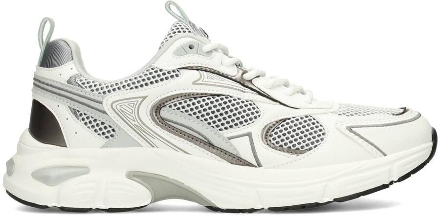 PS Poelman Dex Heren Sneakers Grijs met combinatie