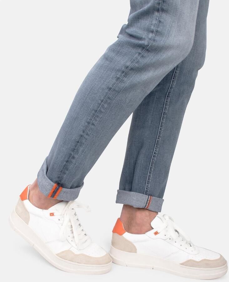 PS Poelman GABA Heren Sneakers Wit met combinatie - Foto 4